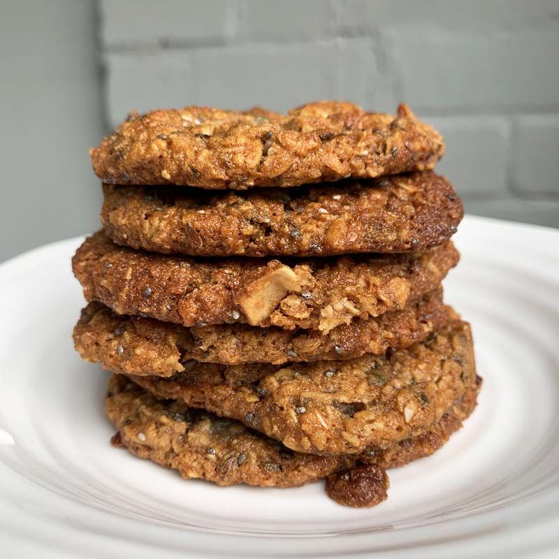 Healthy Anzac cookies recipe