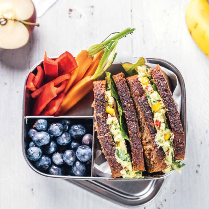 Healthy lunch boxes and the link with a healthy mind